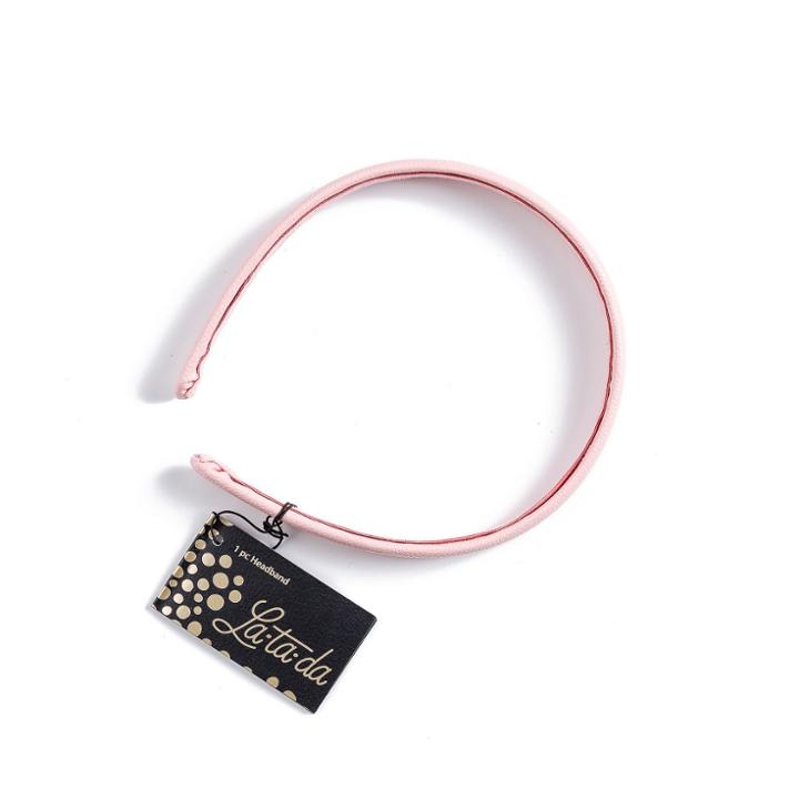 La-ta-da Pink Faux Leather Headband - 1pc, Girl's, Blue