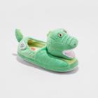 Esquire Footwear Boys' Build A Bear Gator Slippers - Green
