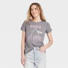 Women's Pink Floyd Dark Side Of The Moon Short Sleeve Graphic T-shirt - Gray