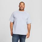 Men's Big & Tall Short Sleeve French Terry T-shirt - Goodfellow & Co Misty Blue