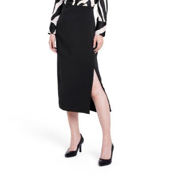 Women's High-waist Slited Pencil Skirt - Sergio Hudson X Target Black Xxs