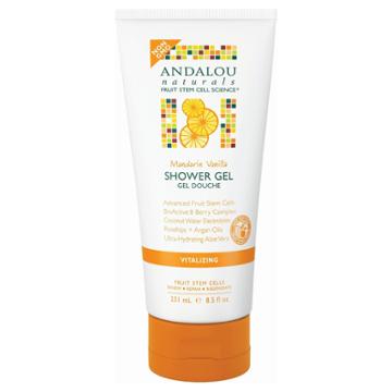 Andalou Naturals Mandarin Vanilla Vitalizing Shower Gel