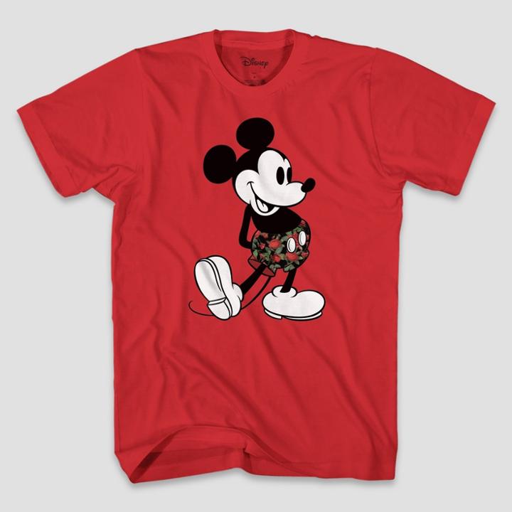 Men's Disney Short Sleeve Graphic T-shirt - Red