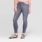 Women's High-rise Cropped Skinny Jeans - Universal Thread Gray Wash