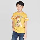 Boys' Toy Story Woody Friend In Me Short Sleeve T-shirt - Yellow