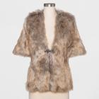 Women's Faux Fur Shrug - Mossimo Supply Co. Brown