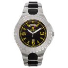 Men's Croton Analog Watch - Two Tone With Yellow