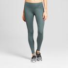 Women's Embrace Laser Cut Mid-rise Leggings - C9 Champion Deep Pine Green