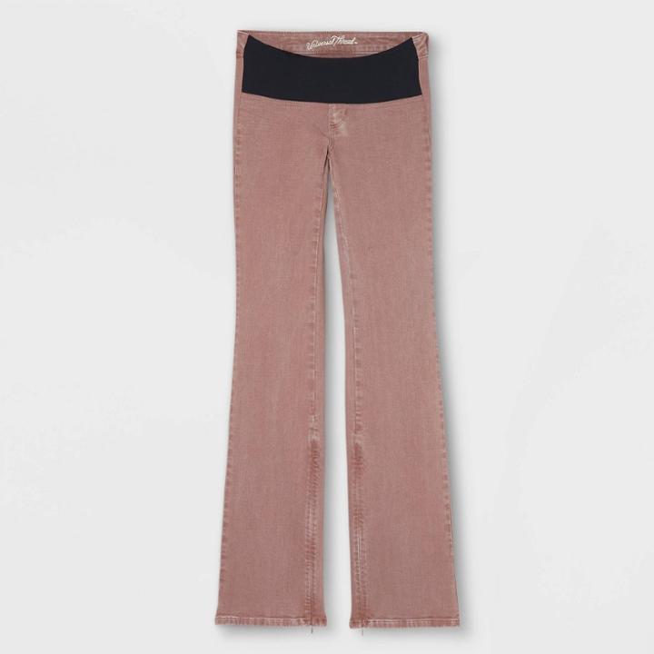 Women's High-rise Adaptive Bootcut Jeans - Universal Thread Brown