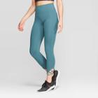 Women's High-waisted Activewear Leggings - Joylab Seaweed