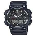 Casio Men's Ana-digi Watch, Black - Aeq110w-1avcf