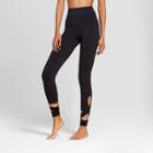 Women's Seamless Ankle Wrap Leggings - Xhilaration Black S/m, Women's, Size: