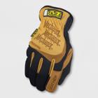Mechanix Wear Leather Fastfit Gardening Gloves Brown S -