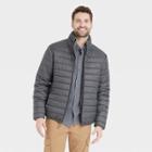 Men's Lightweight Patina Puffer Jacket - Goodfellow & Co Gray