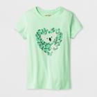 Girls' Short Sleeve Koala Graphic T-shirt - Cat & Jack Green