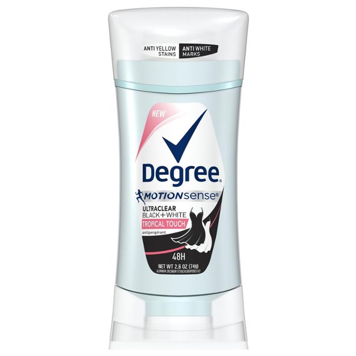 Target Degree For Women Ultra Clear Black + White Tropical Touch Antiperspirant Deodorant