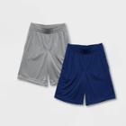 Boys' 2pk Pull-on Active Shorts - Cat & Jack Navy/gray