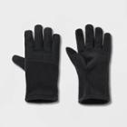 Men's Mixed Fleece Gloves - All In Motion Black