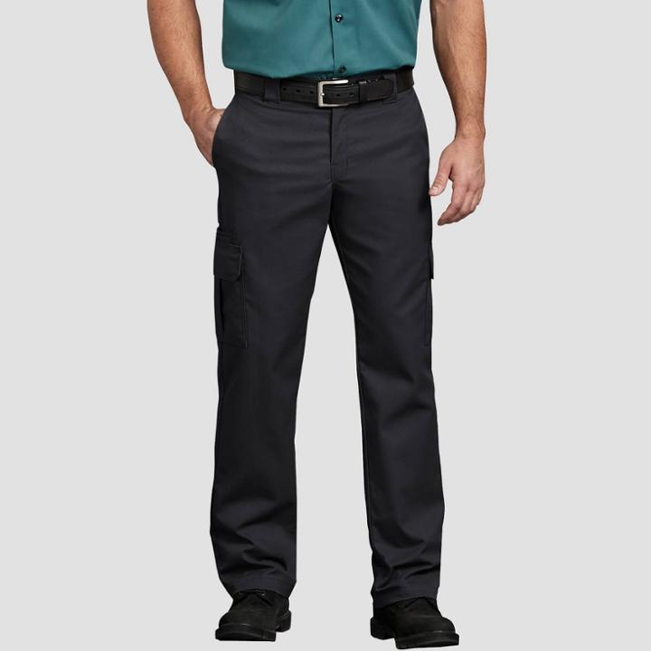Dickies Men's Straight Cargo Pants - Black
