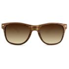 Men's Surf Shade Sunglasses With Wooden Textured Frame - Goodfellow & Co Brown,