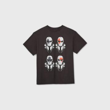 Boys' Fortnite Short Sleeve Graphic T-shirt - Black