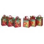 Papyrus 6ct Christmas Classic Gift Bag With Tissue Paper,