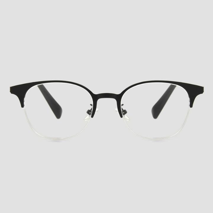 Women's Browline Club Reading Glasses - A New Day Black