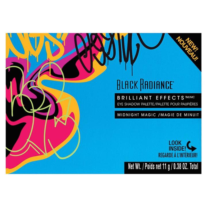 Black Radiance Brilliant Effects Eye Shadow Palette - Bright