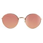 Target Women's Round Sunglasses With Rose Lenses - Rose Gold