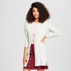 Women's Belted Open Cardigan - A New Day Heather