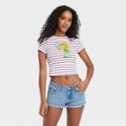 The Simpsons Women's Statue Of Lisa Babydoll Short Sleeve T-shirt -