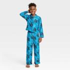 Boys' Marvel Black Panther Coat Pajama