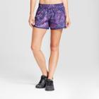 Women's Run Shorts - C9 Champion - Purple/starry Dot Print