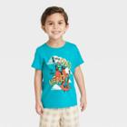 Toddler Boys' Short Sleeve Graphic T-shirt - Cat & Jack Blue