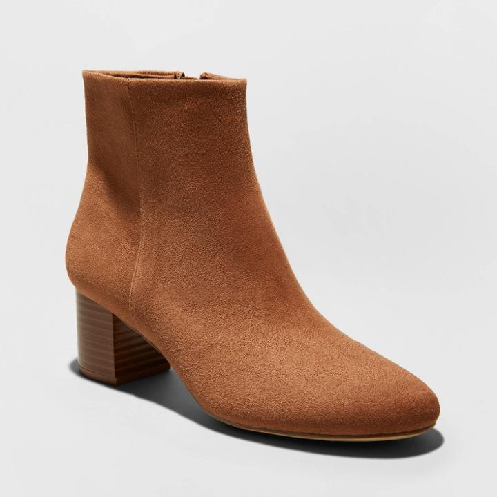 Women's Kina Booties - A New Day Cognac (red)