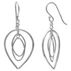 Target Women's Sterling Silver Multiple Oval Drop Earrings -