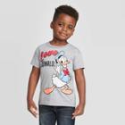 Disney Toddler Boys' Donald Love T-shirt - Gray