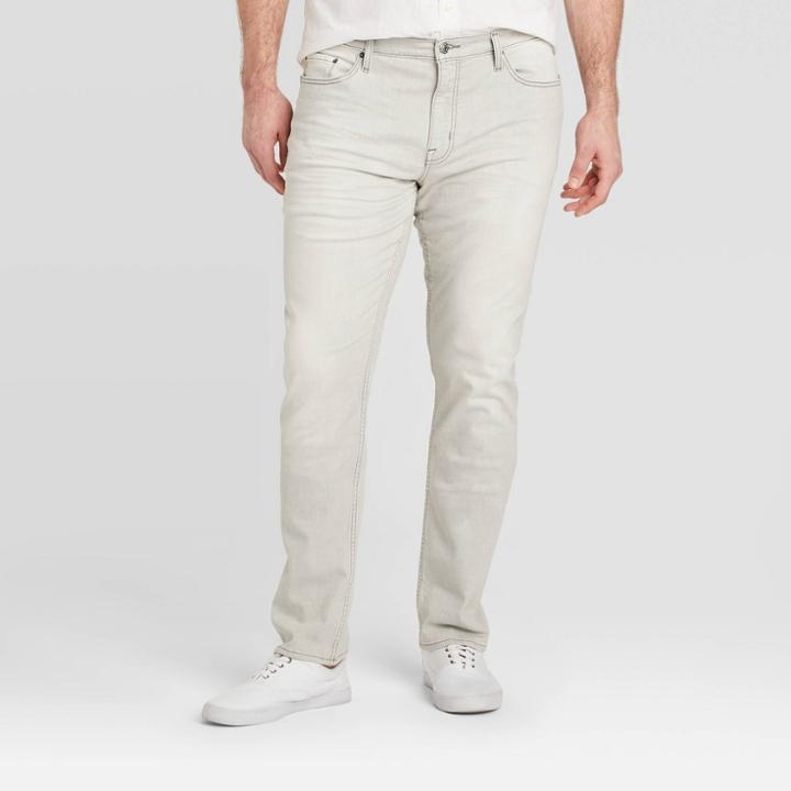 Men's Tall Slim Lightweight Denim - Goodfellow & Co Gray
