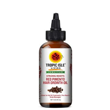 Tropic Isle Living Jamaican Strong Roots Red Pimento Hair Growth Oil
