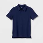 Boys' Golf Polo Shirt - All In Motion Navy Blue