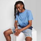 Adult Relaxed Fit Short Sleeve T-shirt - Original Use Blue/dip-dye