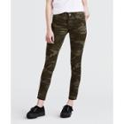 Levi's Women's 711 Mid-rise Ankle Skinny Jeans - Soft Camo Print