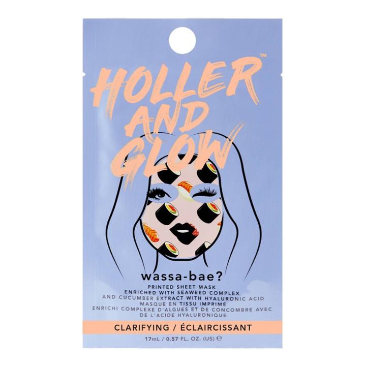 Holler And Glow Wassa-bae Printed Sheet Mask