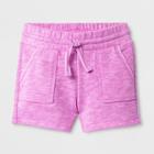 Toddler Girls' Knit Cargo Shorts - Cat & Jack Lavender