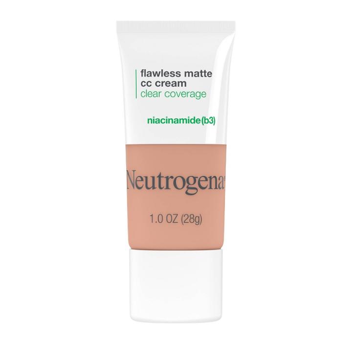 Neutrogena Clear Coverage Cc Cream - Light Golden