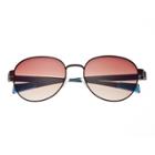 Breed Men's Volta Polarized Sunglasses With Titanium Frame And Carbon Fiber Arms - Brown/brown