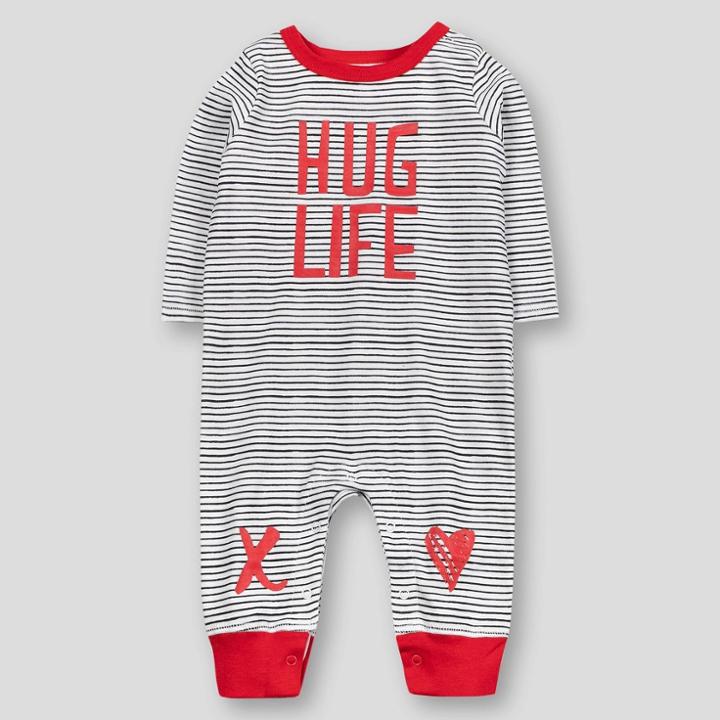 Lamaze Baby Boys' V-day Romper - Red