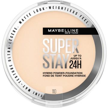 Maybelline Super Stay Matte 24hr Hybrid Pressed Powder Foundation - 110