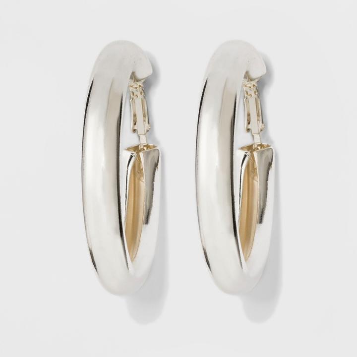 Medium Chunky Hoop Earrings - A New Day