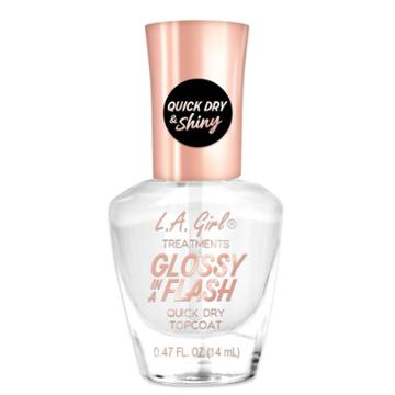 L.a. Girl Glossy In A Flash Quick Dry Top Coat Nail Polish